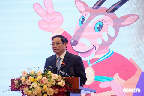 Thủ tướng Phạm Minh Chính: ‘Mỗi huy chương là mồ hôi, nước mắt, tuổi thanh xuân của vận động viên - Ảnh 1. Thủ tướng Phạm Minh Chính: ‘Mỗi huy chương là mồ hôi, nước mắt, tuổi thanh xuân của vận động viên - Ảnh 1.