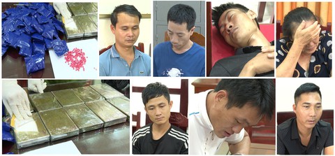 Bắt nhóm vận chuyển 10 bánh heroin, hơn 22.000 viên ma túy tổng hợp từ Lào về Việt Nam - Ảnh 2. Bắt nhóm vận chuyển 10 bánh heroin, hơn 22.000 viên ma túy tổng hợp từ Lào về Việt Nam - Ảnh 2.