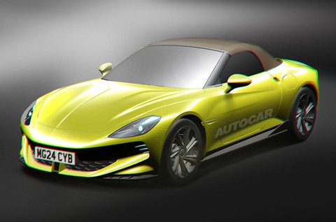 MG Cyberster - xe điện thể thao hoàn toàn mới bớt dị khi thương mại hóa - Ảnh 1. MG Cyberster - xe điện thể thao hoàn toàn mới bớt dị khi thương mại hóa - Ảnh 1.