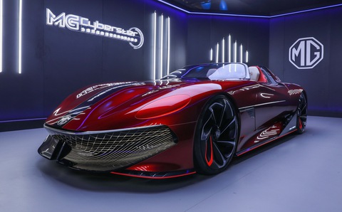 MG Cyberster - xe điện thể thao hoàn toàn mới bớt dị khi thương mại hóa - Ảnh 2. MG Cyberster - xe điện thể thao hoàn toàn mới bớt dị khi thương mại hóa - Ảnh 2.