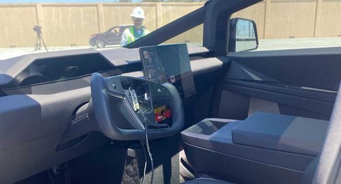 Bán tải Tesla Cybertruck lần đầu lộ nội thất cùng nhiều trang bị mới được bổ sung - Ảnh 3. Bán tải Tesla Cybertruck lần đầu lộ nội thất cùng nhiều trang bị mới được bổ sung - Ảnh 3.