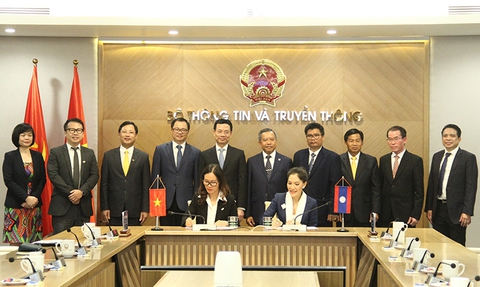 Việt Nam - Lào tăng cường hợp tác về bưu chính, viễn thông, tần số vô tuyến điện - Ảnh 1. Việt Nam - Lào tăng cường hợp tác về bưu chính, viễn thông, tần số vô tuyến điện - Ảnh 1.
