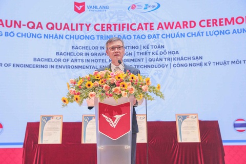 Đại học Văn Lang có 4 chương trình đào tạo đạt chuẩn chất lượng AUN-QA - Ảnh 3. Đại học Văn Lang có 4 chương trình đào tạo đạt chuẩn chất lượng AUN-QA - Ảnh 3.