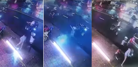 Điều tra vụ nghi nổ súng trên đường ở quận Tân Phú, TP.HCM - Ảnh 1. Điều tra vụ nghi nổ súng trên đường ở quận Tân Phú, TP.HCM - Ảnh 1.