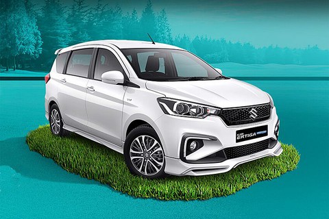 Suzuki Ertiga Hybrid 2022 lần đầu xuất hiện tại Đông Nam Á, có thể về Việt Nam đối đầu Xpander - Ảnh 1.