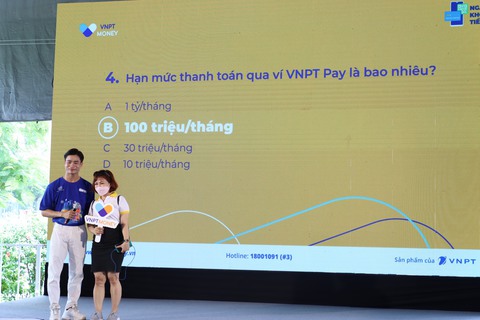 VNPT Money khuấy động Phiên chợ Không tiền mặt 2022 với ‘chùm ưu đãi khủng’ - Ảnh 3. VNPT Money khuấy động Phiên chợ Không tiền mặt 2022 với ‘chùm ưu đãi khủng’ - Ảnh 3.