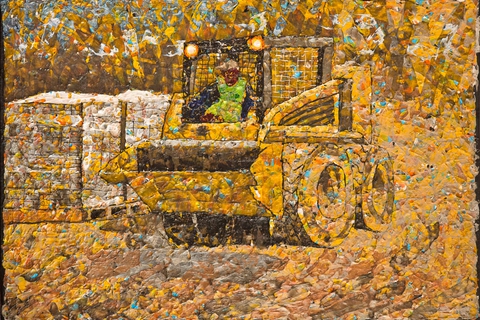 Những bức tranh tuyệt đẹp từ rác thải nhựa - Ảnh 7. Những bức tranh tuyệt đẹp từ rác thải nhựa - Ảnh 7.