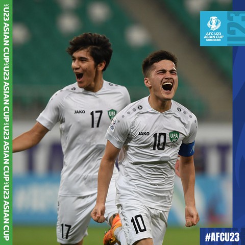 Thắng Nhật 2-0, U23 Uzbekistan vào chung kết gặp Saudi Arabia - Ảnh 1. Thắng Nhật 2-0, U23 Uzbekistan vào chung kết gặp Saudi Arabia - Ảnh 1.