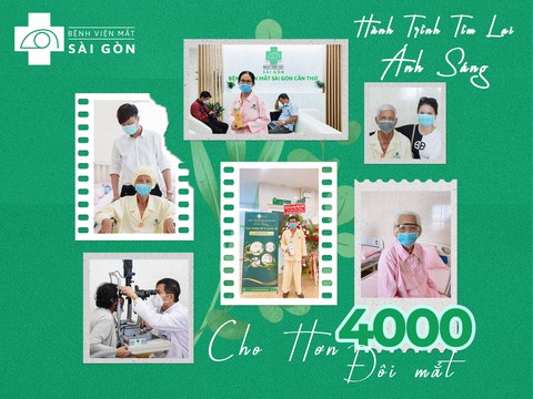 Bệnh viện Mắt Sài Gòn Cần Thơ tìm lại ánh sáng cho hơn 4.000 đôi mắt - Ảnh 1. Bệnh viện Mắt Sài Gòn Cần Thơ tìm lại ánh sáng cho hơn 4.000 đôi mắt - Ảnh 1.