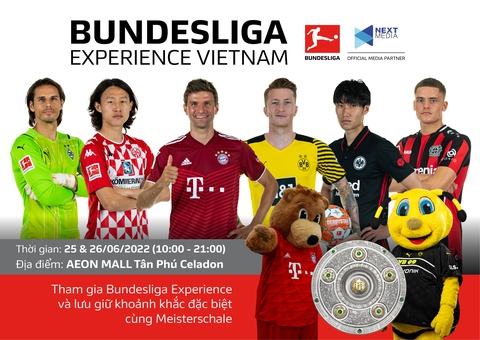 Hãy tham dự những cuộc thi kịch tính ở Bundesliga Experience tại Việt Nam - Ảnh 1. Hãy tham dự những cuộc thi kịch tính ở Bundesliga Experience tại Việt Nam - Ảnh 1.