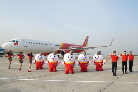 Vietjet tung vé máy bay khuyến mãi hưởng ứng Ngày không tiền mặt - Ảnh 1. Vietjet tung vé máy bay khuyến mãi hưởng ứng Ngày không tiền mặt - Ảnh 1.