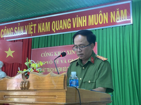 Vụ án 39 năm: Công an Bình Thuận xin lỗi ông Võ Tê - Ảnh 1. Vụ án 39 năm: Công an Bình Thuận xin lỗi ông Võ Tê - Ảnh 1.