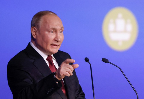 Ông Putin: Kỷ nguyên của thế giới đơn cực đã kết thúc - Ảnh 1. Ông Putin: Kỷ nguyên của thế giới đơn cực đã kết thúc - Ảnh 1.