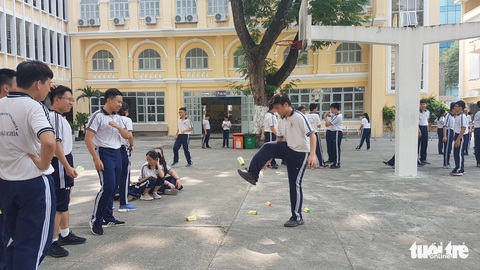 Tại sao thí sinh thi vào lớp 6 Trường THPT chuyên Trần Đại Nghĩa giảm? - Ảnh 1. Tại sao thí sinh thi vào lớp 6 Trường THPT chuyên Trần Đại Nghĩa giảm? - Ảnh 1.