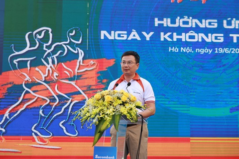 Sacombank tổ chức giải chạy bộ hưởng ứng Ngày không tiền mặt 2022 - Ảnh 5. Sacombank tổ chức giải chạy bộ hưởng ứng Ngày không tiền mặt 2022 - Ảnh 5.