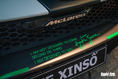 Chiêm ngưỡng McLaren Senna thứ hai về Việt Nam: Giá hàng chục tỉ đồng, khoác bộ áo đặc biệt - Ảnh 6. Chiêm ngưỡng McLaren Senna thứ hai về Việt Nam: Giá hàng chục tỉ đồng, khoác bộ áo đặc biệt - Ảnh 6.