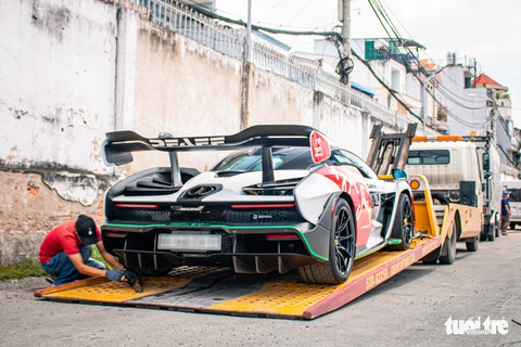 Chiêm ngưỡng McLaren Senna thứ hai về Việt Nam: Giá hàng chục tỉ đồng, khoác bộ áo đặc biệt - Ảnh 7. Chiêm ngưỡng McLaren Senna thứ hai về Việt Nam: Giá hàng chục tỉ đồng, khoác bộ áo đặc biệt - Ảnh 7.