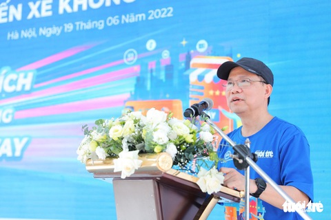 Khởi động chuyến xe mang sự kiện Không tiền mặt đến các tỉnh, thành - Ảnh 4. Khởi động chuyến xe mang sự kiện Không tiền mặt đến các tỉnh, thành - Ảnh 4.