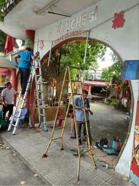 Quận Gò Vấp chưa có chủ trương đổi tên chùa nghệ sĩ thành Nghĩa trang nghệ sĩ - Ảnh 3. Quận Gò Vấp chưa có chủ trương đổi tên chùa nghệ sĩ thành Nghĩa trang nghệ sĩ - Ảnh 3.