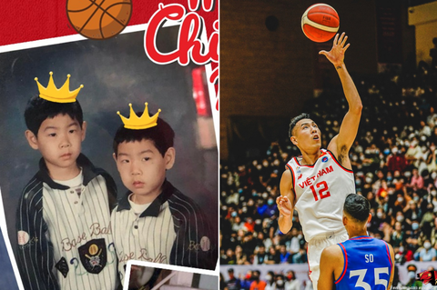 Hé lộ loạt ảnh thiếu nhi đáng yêu của các ‘hot boy’ bóng rổ - Ảnh 4. Hé lộ loạt ảnh thiếu nhi đáng yêu của các ‘hot boy’ bóng rổ - Ảnh 4.