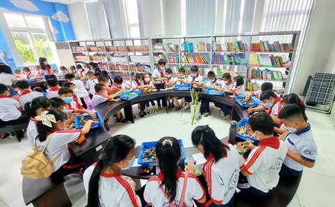 Khám phá không gian - nơi khơi nguồn cho các em học sinh sáng tạo kỹ thuật - Ảnh 1. Khám phá không gian - nơi khơi nguồn cho các em học sinh sáng tạo kỹ thuật - Ảnh 1.