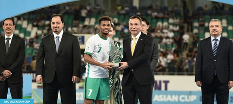 Saudi Arabia thâu tóm các danh hiệu ở Giải U23 châu Á 2022 - Ảnh 1. Saudi Arabia thâu tóm các danh hiệu ở Giải U23 châu Á 2022 - Ảnh 1.