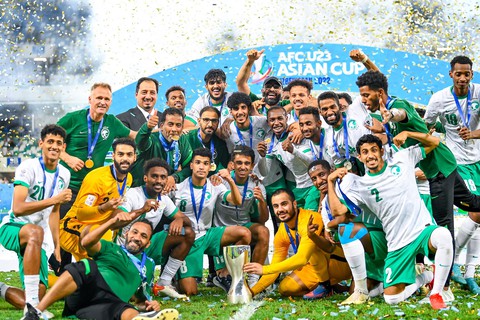 Mỗi cầu thủ Saudi Arabia bỏ túi hơn 6 tỉ đồng nhờ vô địch U23 châu Á - Ảnh 1. Mỗi cầu thủ Saudi Arabia bỏ túi hơn 6 tỉ đồng nhờ vô địch U23 châu Á - Ảnh 1.