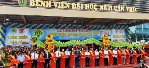 Bệnh viện Đại học Nam Cần Thơ khánh thành và đi vào hoạt động - Ảnh 1. Bệnh viện Đại học Nam Cần Thơ khánh thành và đi vào hoạt động - Ảnh 1.