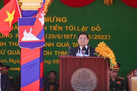 Thủ tướng Phạm Minh Chính: Nhân loại không bao giờ quên tập đoàn Pol Pot sát hại hơn 3 triệu người - Ảnh 1. Thủ tướng Phạm Minh Chính: Nhân loại không bao giờ quên tập đoàn Pol Pot sát hại hơn 3 triệu người - Ảnh 1.