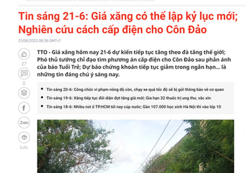 Bản tin Tuổi Trẻ Online tiếp thêm năng lượng ngày mới - Ảnh 2. Bản tin Tuổi Trẻ Online tiếp thêm năng lượng ngày mới - Ảnh 2.