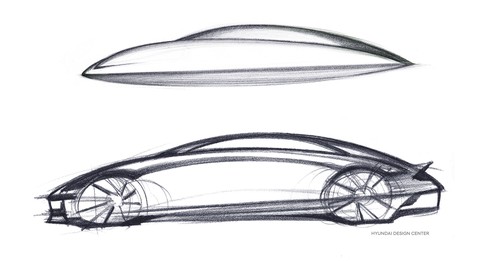 Hyundai Ioniq 6 tung teaser mới: Sedan Hàn chạy điện đáng mong chờ - Ảnh 2. Hyundai Ioniq 6 tung teaser mới: Sedan Hàn chạy điện đáng mong chờ - Ảnh 2.