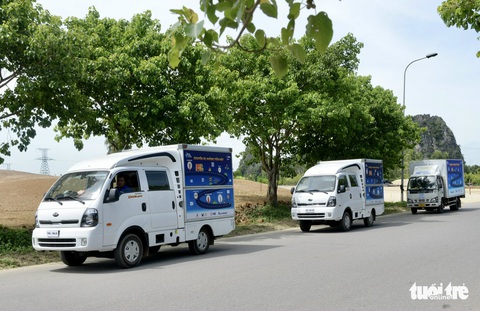 Chuyến xe mang sự kiện ‘Không tiền mặt’ đã đến xứ Nghệ - Ảnh 1. Chuyến xe mang sự kiện ‘Không tiền mặt’ đã đến xứ Nghệ - Ảnh 1.