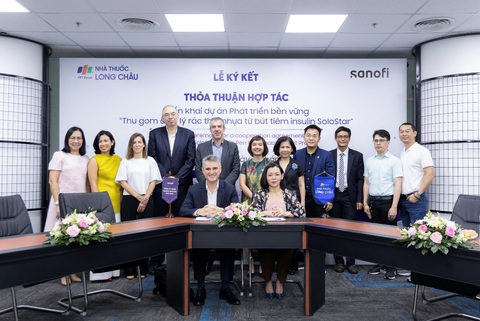 FPT Long Châu và Sanofi Việt Nam hợp tác triển khai dự án bảo vệ môi trường - Ảnh 1. FPT Long Châu và Sanofi Việt Nam hợp tác triển khai dự án bảo vệ môi trường - Ảnh 1.