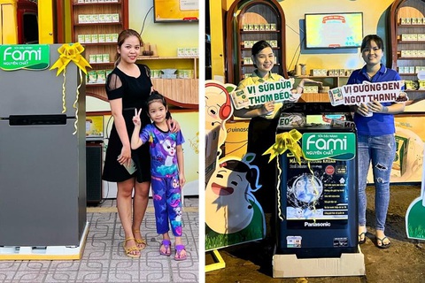 Chuyến xe Fami vui vẻ khởi động hành trình đầu tiên tại tỉnh Long An - Ảnh 4. Chuyến xe Fami vui vẻ khởi động hành trình đầu tiên tại tỉnh Long An - Ảnh 4.