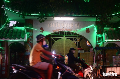 Sở VH-TT TP.HCM: Chùa nghệ sĩ có giá trị lớn về mặt tinh thần - Ảnh 1. Sở VH-TT TP.HCM: Chùa nghệ sĩ có giá trị lớn về mặt tinh thần - Ảnh 1.