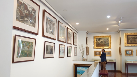 100 năm, nhớ Bùi Xuân Phái - Ảnh 5. 100 năm, nhớ Bùi Xuân Phái - Ảnh 5.