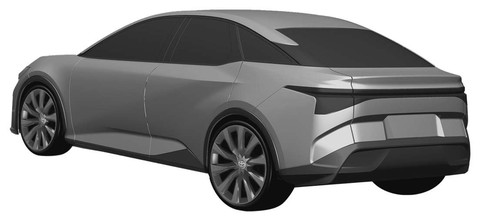Sedan thuần điện đầu tiên của Toyota lộ diện: Lớn hơn Altis, nhỏ hơn Camry - Ảnh 3. Sedan thuần điện đầu tiên của Toyota lộ diện: Lớn hơn Altis, nhỏ hơn Camry - Ảnh 3.