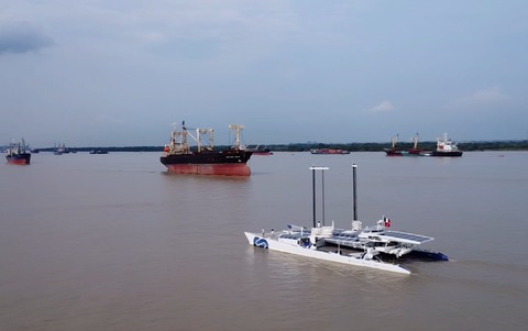 Tàu Pháp đi vòng quanh Trái đất không cần nhiên liệu đến TP.HCM - Ảnh 3. Tàu Pháp đi vòng quanh Trái đất không cần nhiên liệu đến TP.HCM - Ảnh 3.