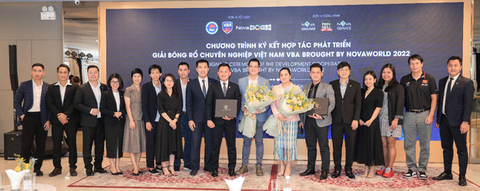 VBA và Novaworld hợp tác phát triển giải bóng rổ chuyên nghiệp - Ảnh 1. VBA và Novaworld hợp tác phát triển giải bóng rổ chuyên nghiệp - Ảnh 1.
