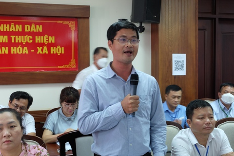 Chủ tịch phường ở TP Thủ Đức: Một số cán bộ bị cự nự, thậm chí phải ly hôn vì làm quá nhiều - Ảnh 1. Chủ tịch phường ở TP Thủ Đức: Một số cán bộ bị cự nự, thậm chí phải ly hôn vì làm quá nhiều - Ảnh 1.