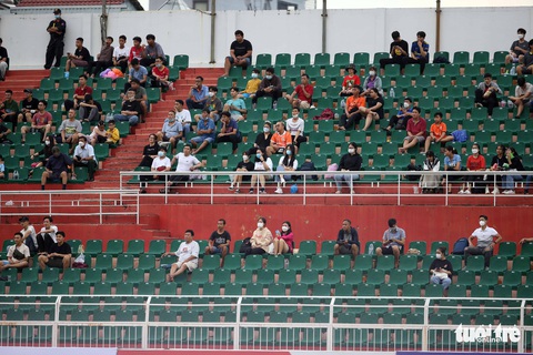 Sân Thống Nhất đìu hiu ngày Viettel đá mở màn AFC Cup 2022 - Ảnh 6. Sân Thống Nhất đìu hiu ngày Viettel đá mở màn AFC Cup 2022 - Ảnh 6.