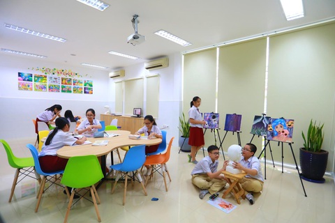 Phát triển đa kỹ năng từ sân chơi học đường tại Asian School - Ảnh 1. Phát triển đa kỹ năng từ sân chơi học đường tại Asian School - Ảnh 1.