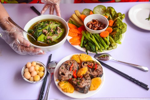 Hơn 999 gia đình khắp cả nước cùng Saigon Co.op xác lập kỷ lục Việt Nam về nấu ăn - Ảnh 5. Hơn 999 gia đình khắp cả nước cùng Saigon Co.op xác lập kỷ lục Việt Nam về nấu ăn - Ảnh 5.