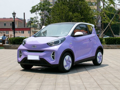Ôtô điện Trung Quốc có màu hồng và tím cho nữ giới - Ảnh 1. Ôtô điện Trung Quốc có màu hồng và tím cho nữ giới - Ảnh 1.