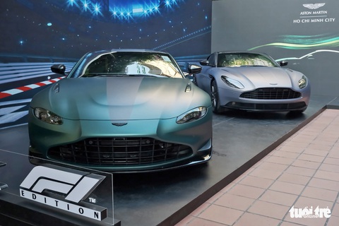 Aston Martin Vantage F1 Edition đầu tiên Việt Nam giá gần 18,8 tỉ đồng - Ảnh 1. Aston Martin Vantage F1 Edition đầu tiên Việt Nam giá gần 18,8 tỉ đồng - Ảnh 1.