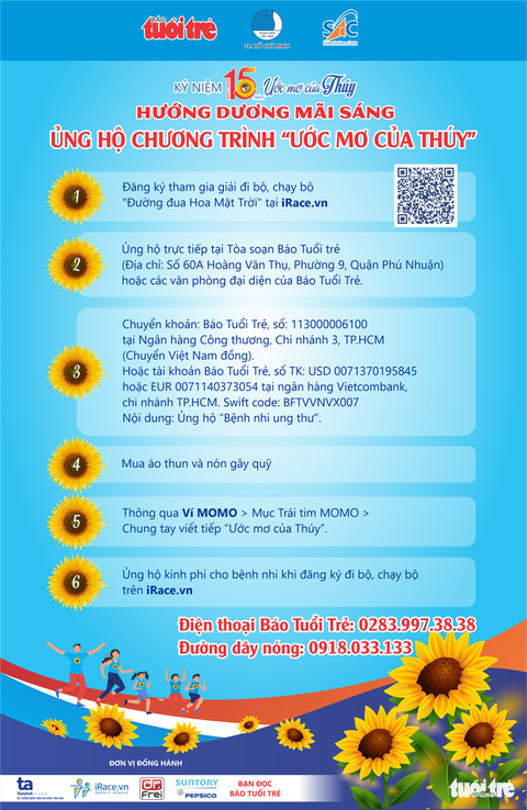Bệnh nhi ung thư nhận áo hoa mặt trời: Áo đẹp lắm, con thích lắm - Ảnh 8. Bệnh nhi ung thư nhận áo hoa mặt trời: Áo đẹp lắm, con thích lắm - Ảnh 8.
