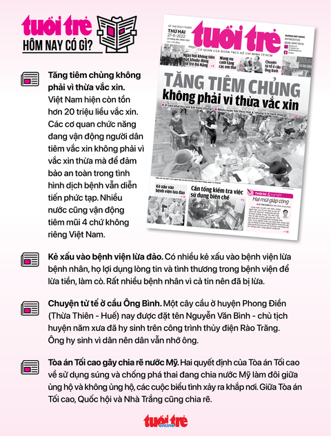 Tin sáng 27-6: Bộ Y tế kiểm tra phòng chống sốt xuất huyết tại TP.HCM; Thanh long tăng giá trở lại - Ảnh 5. Tin sáng 27-6: Bộ Y tế kiểm tra phòng chống sốt xuất huyết tại TP.HCM; Thanh long tăng giá trở lại - Ảnh 5.