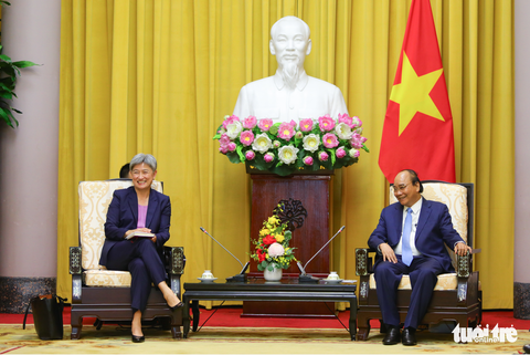 Ngoại trưởng Úc: Thật tuyệt vời khi ở Việt Nam - Ảnh 2. Ngoại trưởng Úc: Thật tuyệt vời khi ở Việt Nam - Ảnh 2.