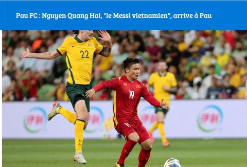 Báo Pháp: Quang Hải sẽ ra mắt cùng Pau FC vào chiều 30-6 - Ảnh 1. Báo Pháp: Quang Hải sẽ ra mắt cùng Pau FC vào chiều 30-6 - Ảnh 1.