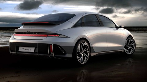 Hyundai Ioniq 6 chính thức lộ diện: Đỉnh cao xe điện mới - Ảnh 5. Hyundai Ioniq 6 chính thức lộ diện: Đỉnh cao xe điện mới - Ảnh 5.